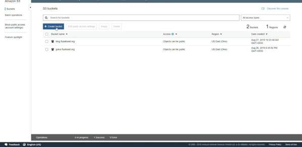 How To Create A Static Website In AWS Serverless Options